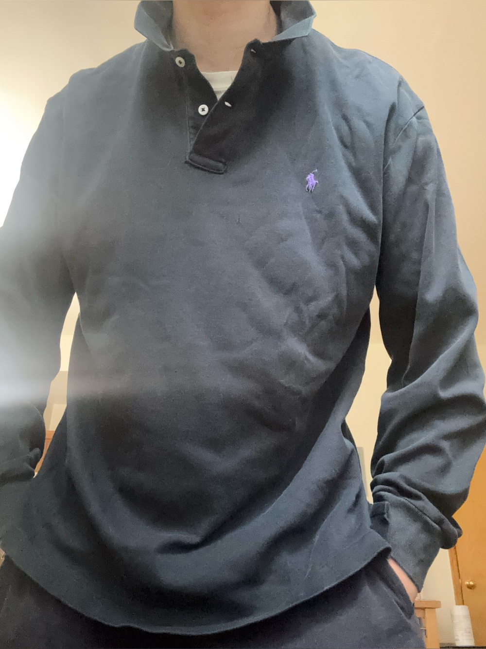 long sleeves polo shirts